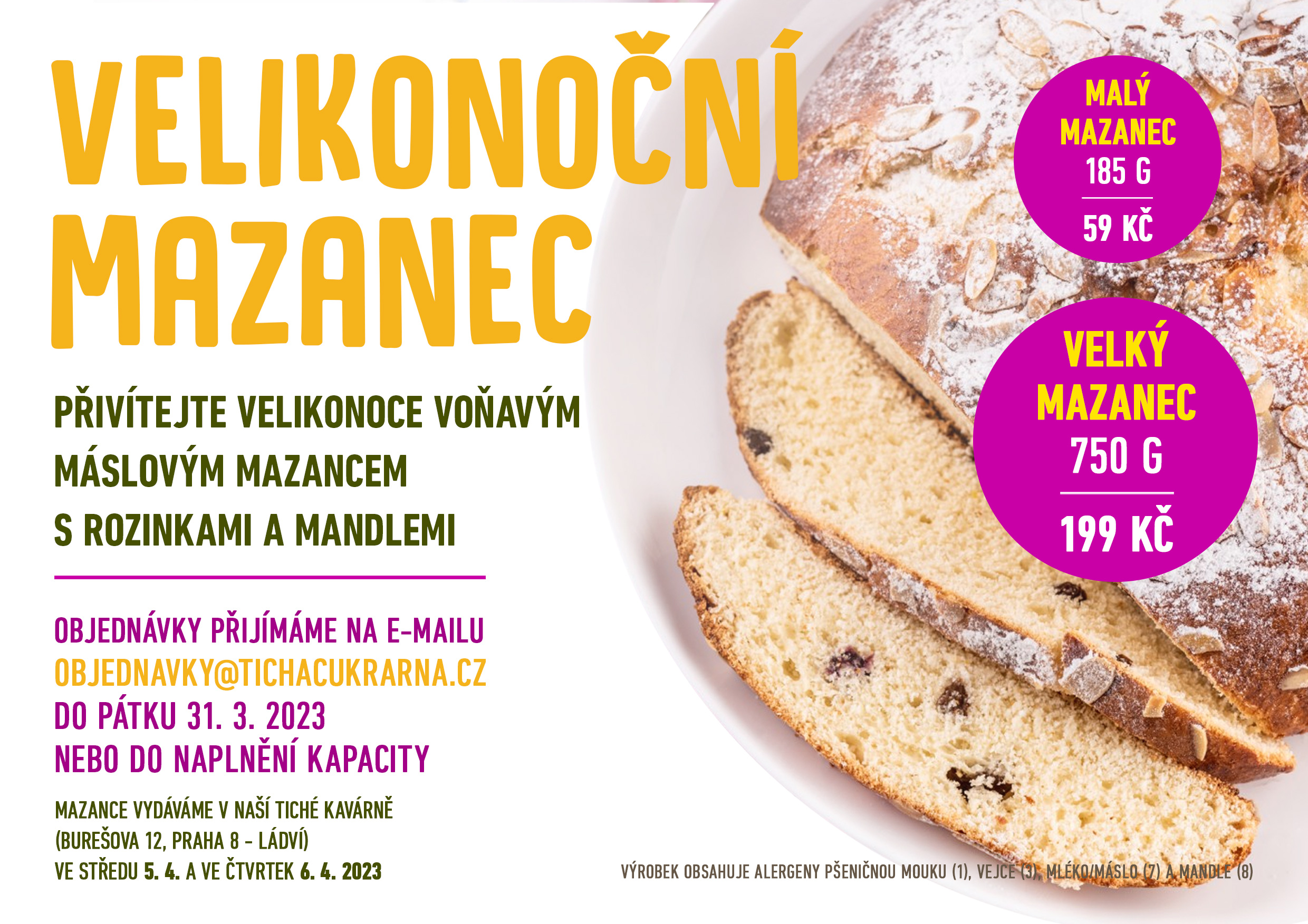 Velikonoční mazance jsou zpět!