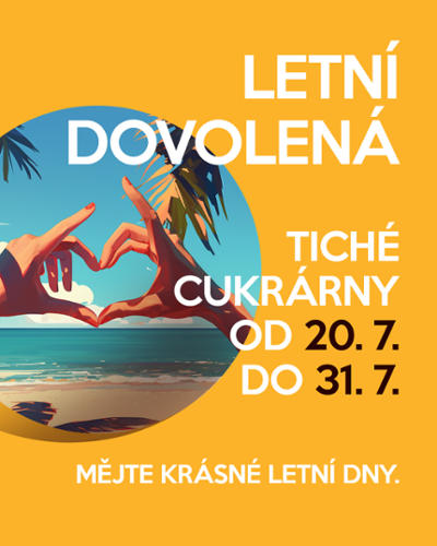 Letní dovolená Tiché cukrárny