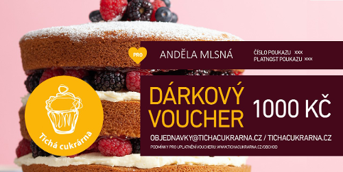 Dárkový voucher 1000 Kč 